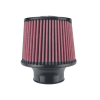 8-Layer Oiled Cotton Gauze Air Filter - 2.75" Flange ID, 6" Base / 5" Media Height / 5" Top