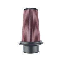 8-Layer Oiled Cotton Gauze Air Filter - 3.75" Flange ID, 7.0" Twist Lock Base / 8.80" Media Height / 5" Top