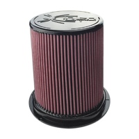 8-Layer Oiled Cotton Gauze Air Filter - 6" Flange ID, 9.5" Twist Lock Base / 8.5" Media Height / 7" Top