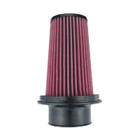 8-Layer Oiled Cotton Gauze Air Filter - 3.5" Flange ID, 6.5" Twist Lock Base / 8.80" Media Height / 5" Top