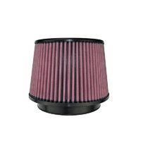 8-Layer Oiled Cotton Gauze Air Filter - 6" Flange ID, 8.25" Base / 6.0" Media Height / 7.0" Top