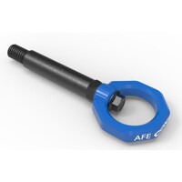 aFe Control Rear Tow Hook Blue BMW F-Chassis 2/3/4/M