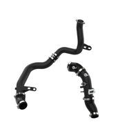 aFe 22-23 Hyundai Kona N L4 2.0L (t) BladeRunner Aluminum Hot and Cold Charge Pipe Kit - Black