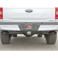 aFe Vulcan 3in 304 SS Cat-Back Exhaust 2021 Ford F-150 V6 2.7L/3.5L (tt)/V8 5.0L w/ Black Tips