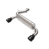 aFe Vulcan 3in 304 SS Axle-Back Exhaust 2021 Ford Bronco L4-2.3L (t)/V6-2.7L (tt) w/ Black Tips