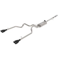 aFe Gemini XV 3in 304 SS Cat-Back Exhaust w/ Cutout 19-21 GM Silverado/Sierra 1500 V8- w/ Black Tips