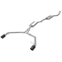 afe MACH Force-Xp 13-16 Audi Allroad L4 SS Cat-Back Exhaust w/ Carbon Tips