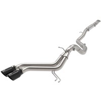 aFe Takeda 2-1/2in to 3in SS-304 Cat-Back Exhausts w/ Black Tip 13-17 Hyundai Veloster L4-1.6L