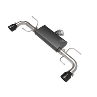 aFe Takeda 17-21 Mazda CX-5 2.5L (t) 2.5in. SS Axle-Back Exhaust System w/Black Tips