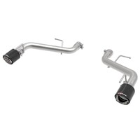 aFe POWER MACH Force-Xp 2.5in Axle-Back Exhaust System 16-20 Chevy Camaro SS V8 6.2L - Carbon Fiber