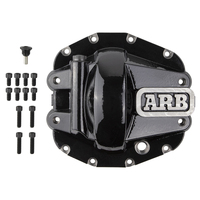 ARB Diff Cover Blk Jeep JL Rubicon Front