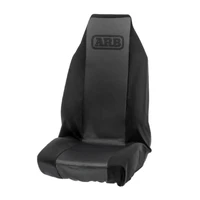 Slip On Seat Cover - Black/Grey