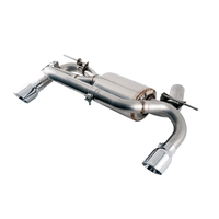 AWE Tuning BMW F3X 335i/435i Touring Edition Axle-Back Exhaust - Chrome Silver Tips (102mm)