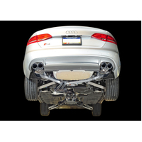 AWE Tuning Audi B8 / B8.5 S4 3.0T Touring Edition Exhaust - Chrome Silver Tips (90mm)