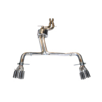 AWE Tuning Audi B8.5 S5 3.0T Track Edition Exhaust - Chrome Silver Tips (90mm)