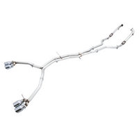 AWE Tuning Audi B9 S5 Coupe 3.0T Track Edition Exhaust - Chrome Silver Tips (102mm)