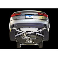 AWE Tuning Audi C7 A6 3.0T Touring Edition Exhaust - Dual Outlet Chrome Silver Tips