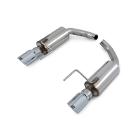 AWE Tuning S550 Mustang EcoBoost Axle-back Exhaust - Touring Edition (Chrome Silver Tips)