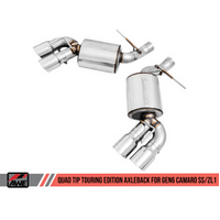 AWE Tuning 16-18 Chevrolet Camaro SS Axle-back Exhaust - Touring Edition (Chrome Silver Tips)