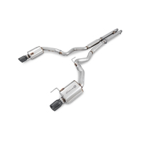 AWE Tuning S550 Mustang GT Cat-back Exhaust - Touring Edition (Diamond Black Tips)