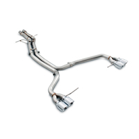 AWE Tuning Porsche Macan Touring Edition Exhaust System - Chrome Silver 102mm Tips