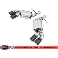 AWE Tuning 16-19 Chevrolet Camaro SS Axle-back Exhaust - Touring Edition (Quad Chrome Silver Tips)