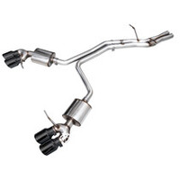 AWE Tuning 19-21 Porsche Macan 3.0T/2.9TT Touring Edition Catback Exhaust w/ Chrome Silver Tips