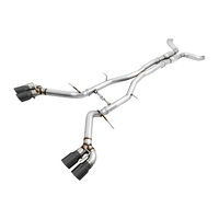 AWE Tuning 16-19 Chevy Camaro SS Resonated Cat-Back Exhaust -Track Edition (Quad Diamond Black Tips)