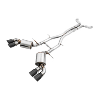 AWE Tuning 16-19 Chevy Camaro SS Res Cat-Back Exhaust -Touring Edition (Quad Diamond Black Tips)