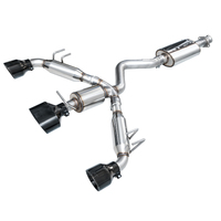 AWE Tuning 2023+ Toyota GR Corolla Touring Edition Exhaust - Diamond Black Tips