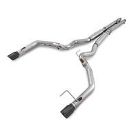 AWE Tuning S550 Mustang GT Cat-back Exhaust - Track Edition (Diamond Black Tips)