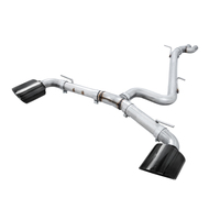 AWE Tuning 17-19 Audi RS3 8V Track Edition Exhaust - Diamond Black Tips RS-Style Tips