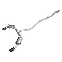 AWE Tuning 22+ Honda Civic Si/Acura Integra Track Edition Catback Exhaust - Dual Diamond Black Tips