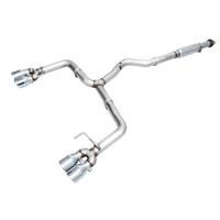 AWE Tuning 2022+ VB Subaru WRX Track Edition Exhaust - Chrome Silver Tips