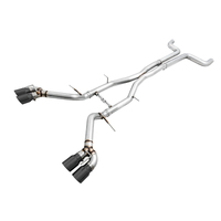 AWE Tuning 16-19 Chevy Camaro SS Non-Res Cat-Back Exhaust - Track Edition (Quad Diamond Black Tips)