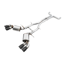 AWE Tuning 16-19 Chevy Camaro SS Non-Res Cat-Back Exhaust -Touring Edition (Quad Diamond Black Tips)