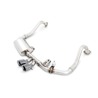 AWE Tuning Porsche 718 Boxster / Cayman SwitchPath Exhaust (PSE Only) - Chrome Silver Tips