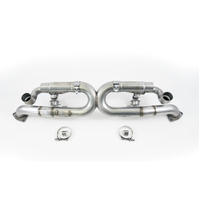 AWE Tuning Porsche 991 SwitchPath Exhaust for PSE Cars Chrome Silver Tips