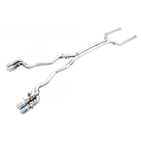 AWE Tuning 18-19 BMW M5 (F90) 4.4T AWD SwitchPath Cat-back Exhaust - Chrome Silver Tips