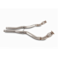 AWE Tuning Audi 8R 3.0T Non-Resonated Downpipes for Q5 / SQ5