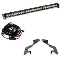 Baja Designs 2014+ 30in Grille LED Light Bar Kit For Toyota Tundra S8 Driving Combo