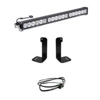 Baja Designs 2018+ Jeep Wrangler JL/JT OnX6+ 30in Bumper LED Light Bar Kit