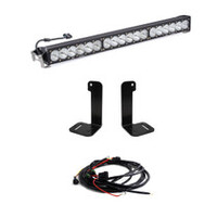 Baja Designs 2018+ Jeep Wrangler JL/JT OnX6+ 30in Bumper LED Light Bar Kit w/ Upfitter