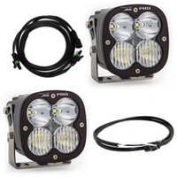 Baja Designs Jeep JL/JT Rubicon Steel Bumper LED Light Kit XL 80 w/Upfitter