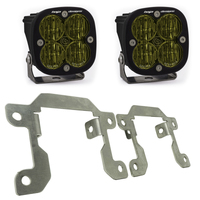 Baja Designs 2019+ Ranger Fog Light Squadron Amber Fog Pocket Kit