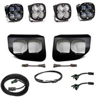 Baja Designs Ford Super Duty (20-On) Fog Lights Dual FPK SAE/Pro DC Baja Designs w/Upfitter