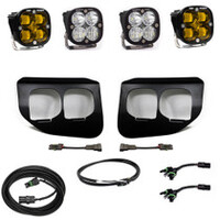 Baja Designs 2020+ Ford Super Duty Fog Lights FPK Amber SAE/Pro DC Baja Designs w/Upfitter