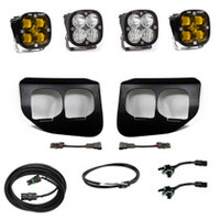 Baja Designs Ford Super Duty (20-On) Fog Lights FPK Amber SAE/Sport DC Baja Designs w/Upfitter