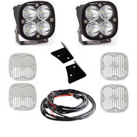 Baja Designs 07-18 Jeep Wrangler JK Squadron Sport A-Pillar Kit LED Light Pods - White