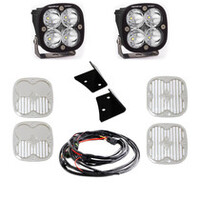 Baja Designs 07-18 Jeep Wrangler JK Squadron Pro Spot A-Pillar Kit LED Light Pods - White